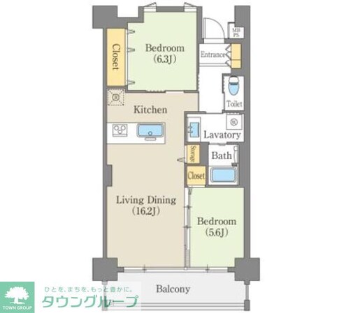 白壁リンクスの物件間取画像